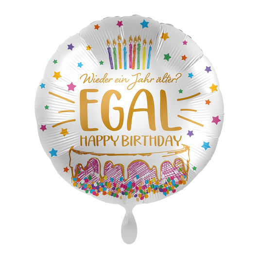 1 Balloon - Birthday Cake - GER