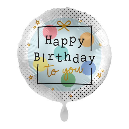 1 Balloon - Birthday Present - ENG