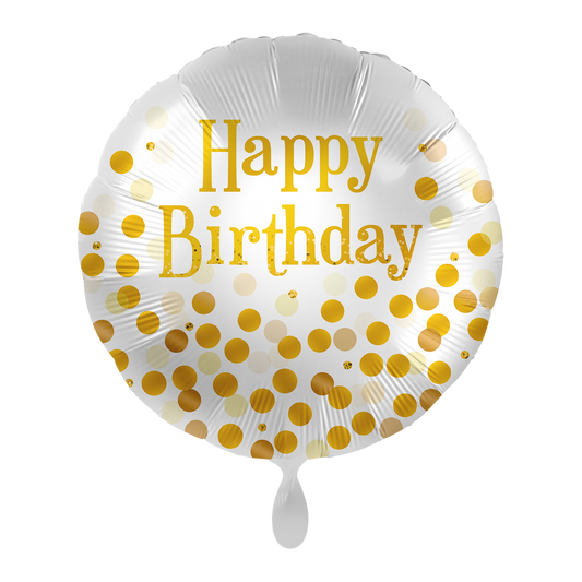 1 Balloon - Golden Birthday Party - ENG
