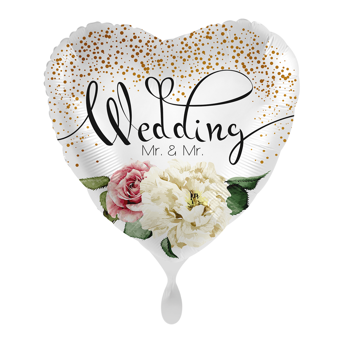 1 Balloon - Wedding Flower Mr. - ENG