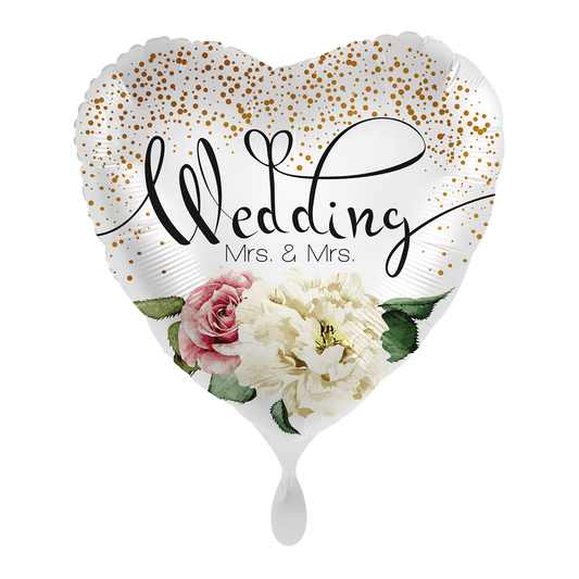1 Balloon - Wedding Flower Mrs. - ENG