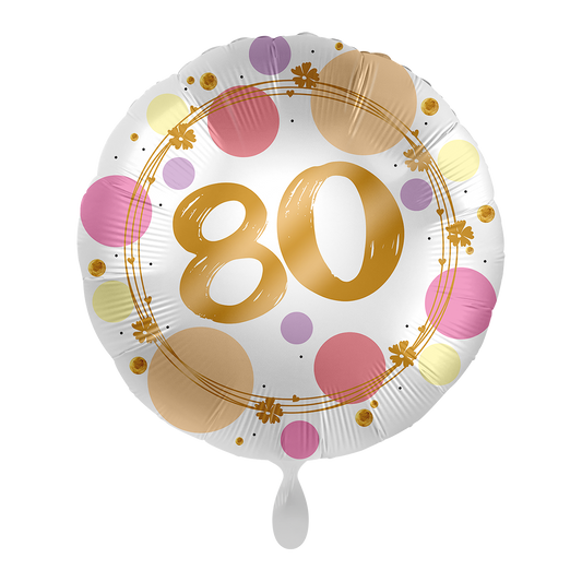 1 Balloon - Shiny Dots 80 - UNI