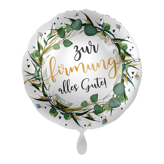 1 Ballon - Firmung Natural