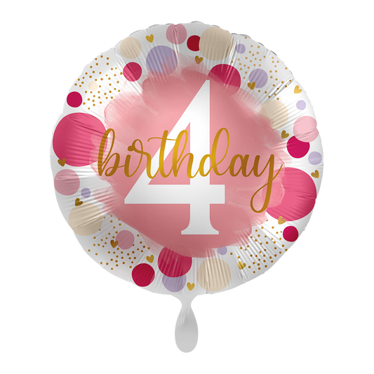 1 Balloon - It's sweet to be Four - ENG