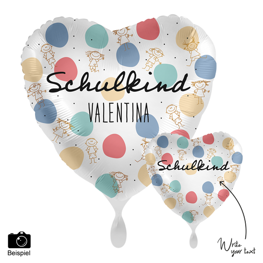 1 Balloon - Personalize IT - Schulkind