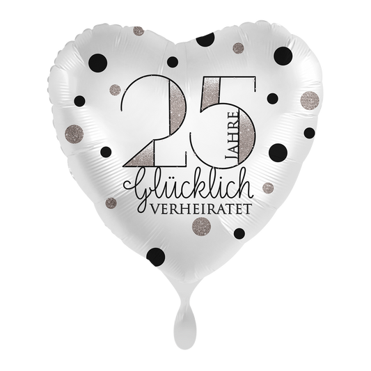 1 Ballon - 25 Jahre Glücklich