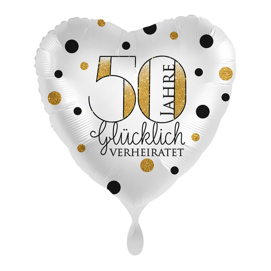 1 Ballon - 50 Jahre Glücklich