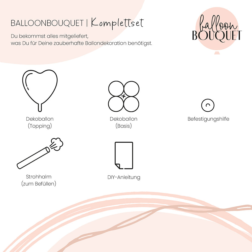 1 Balloon Bouquet - Favourite Person - ENG
