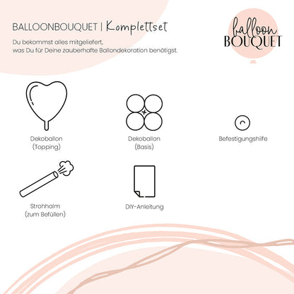 1 Balloon Bouquet - I Love You - GER