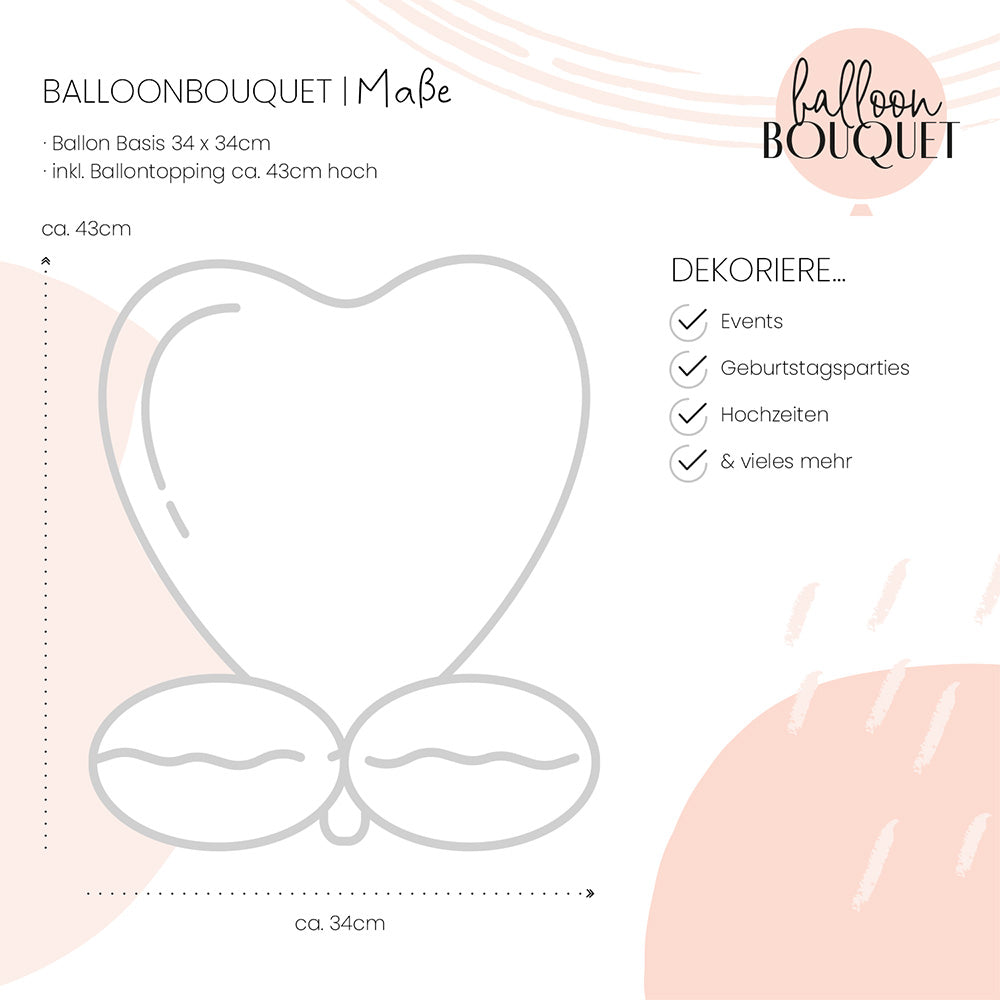 1 Balloon Bouquet - Favourite Person - ENG