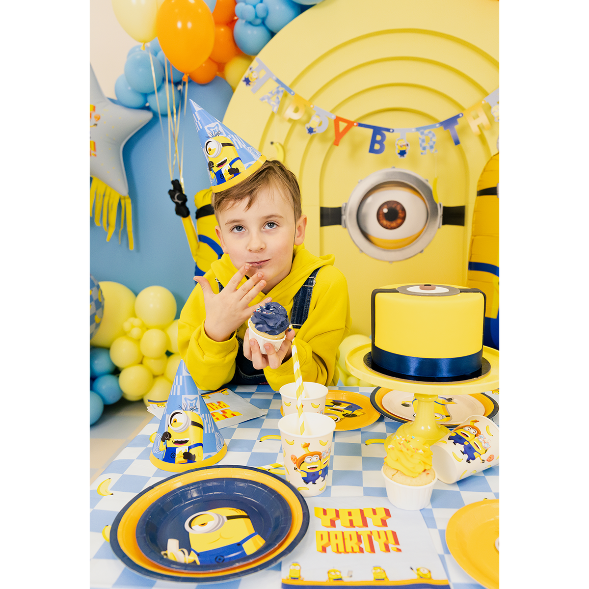 6 Partyhütchen - Minions