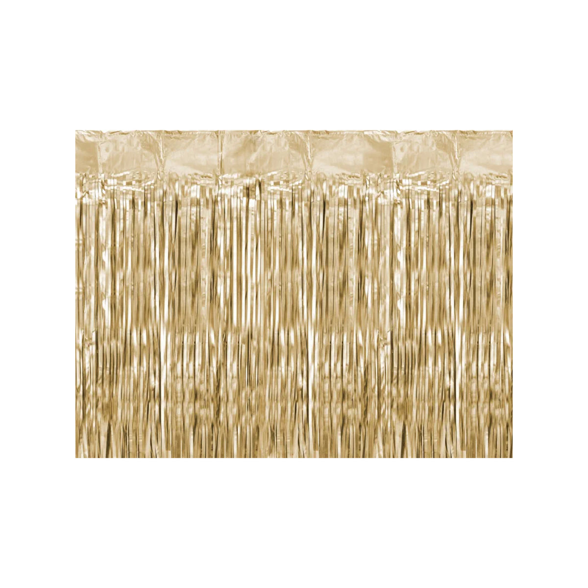 1 Partyvorhang - Luxury Gold 100x200cm