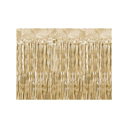 1 Partyvorhang - Luxury Gold 100x200cm