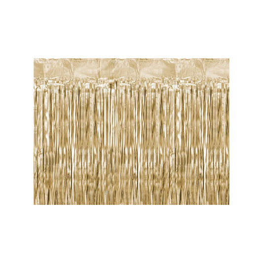 1 Partyvorhang - Luxury Gold 100x200cm