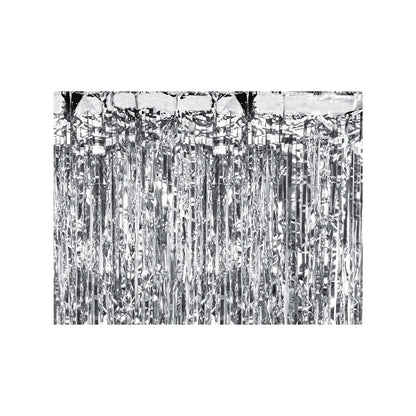 1 Partyvorhang - Silver 100x200cm