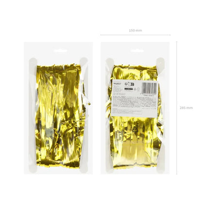 1 Partyvorhang - Gold 100x200cm