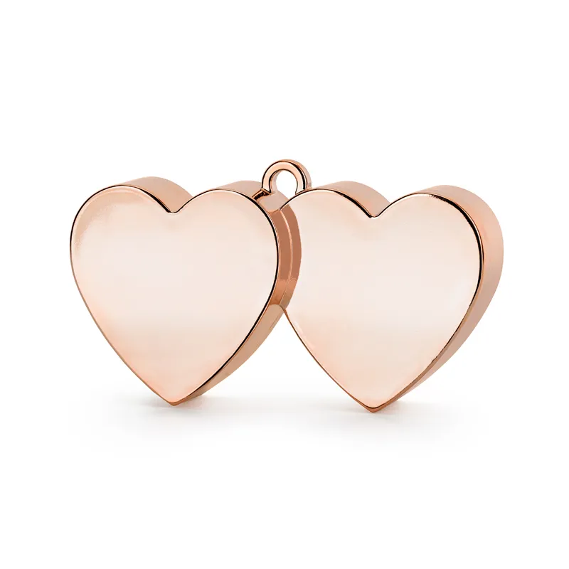 1 Ballongewicht - Herz RoseGold