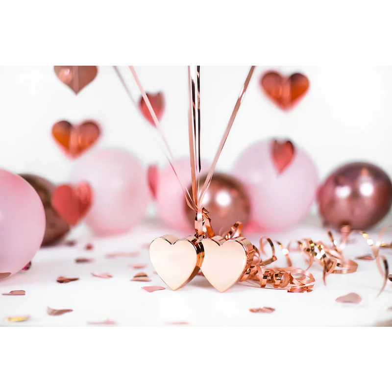 1 Ballongewicht - Herz RoseGold