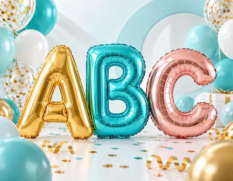 Buchstabenballons