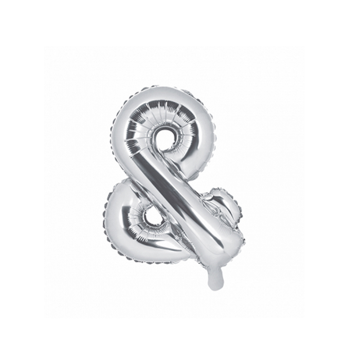 1 Ballon XS - Zeichen & - Silber