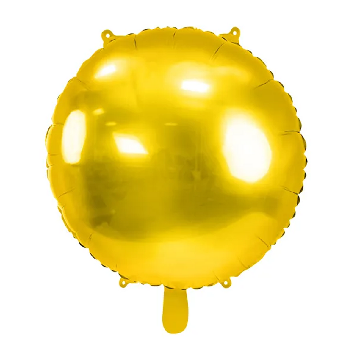 1 Ballon - Rund - Gold