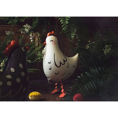 1 Laufender Ballon - Running Hen