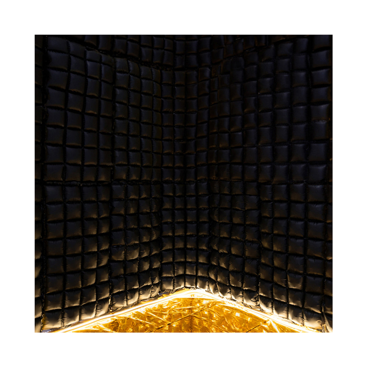1 Folienballon Hintergrund - Black 72x143cm