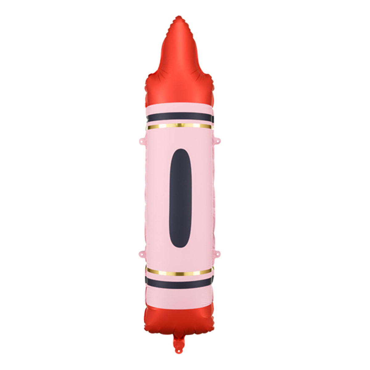 1 Balloon XXL - Buntstift Rot