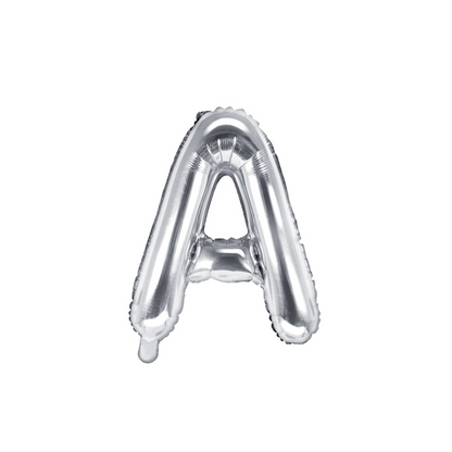 1 Ballon XS - Buchstabe A - Silber
