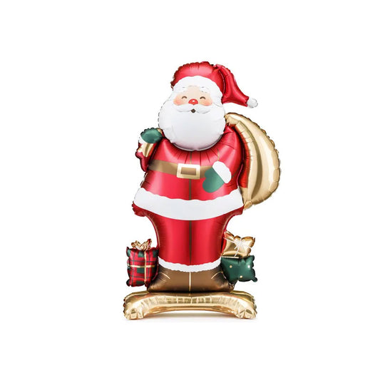 1 Stehender Ballon - Santa Claus