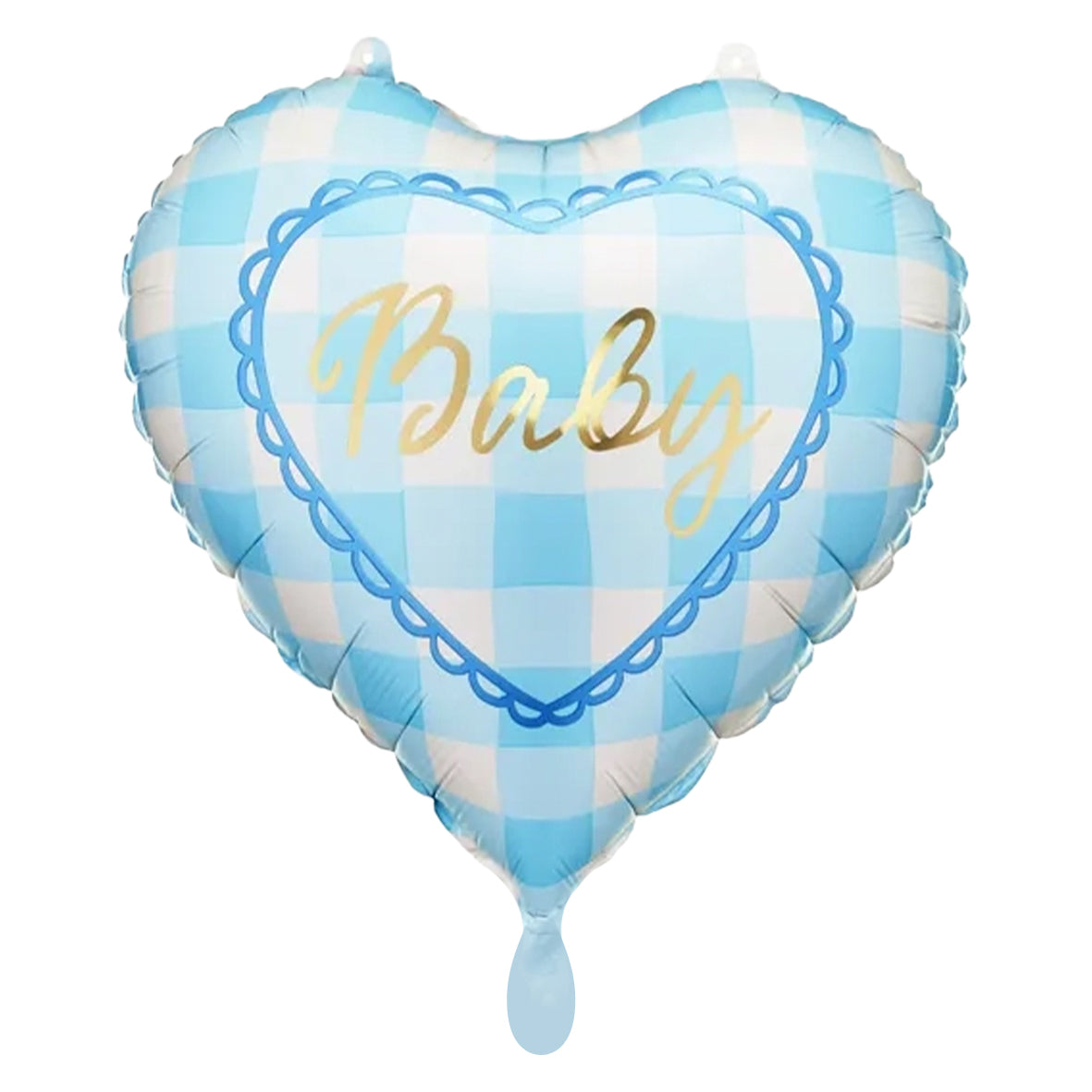 1 Ballon - Baby boy - Hellblau