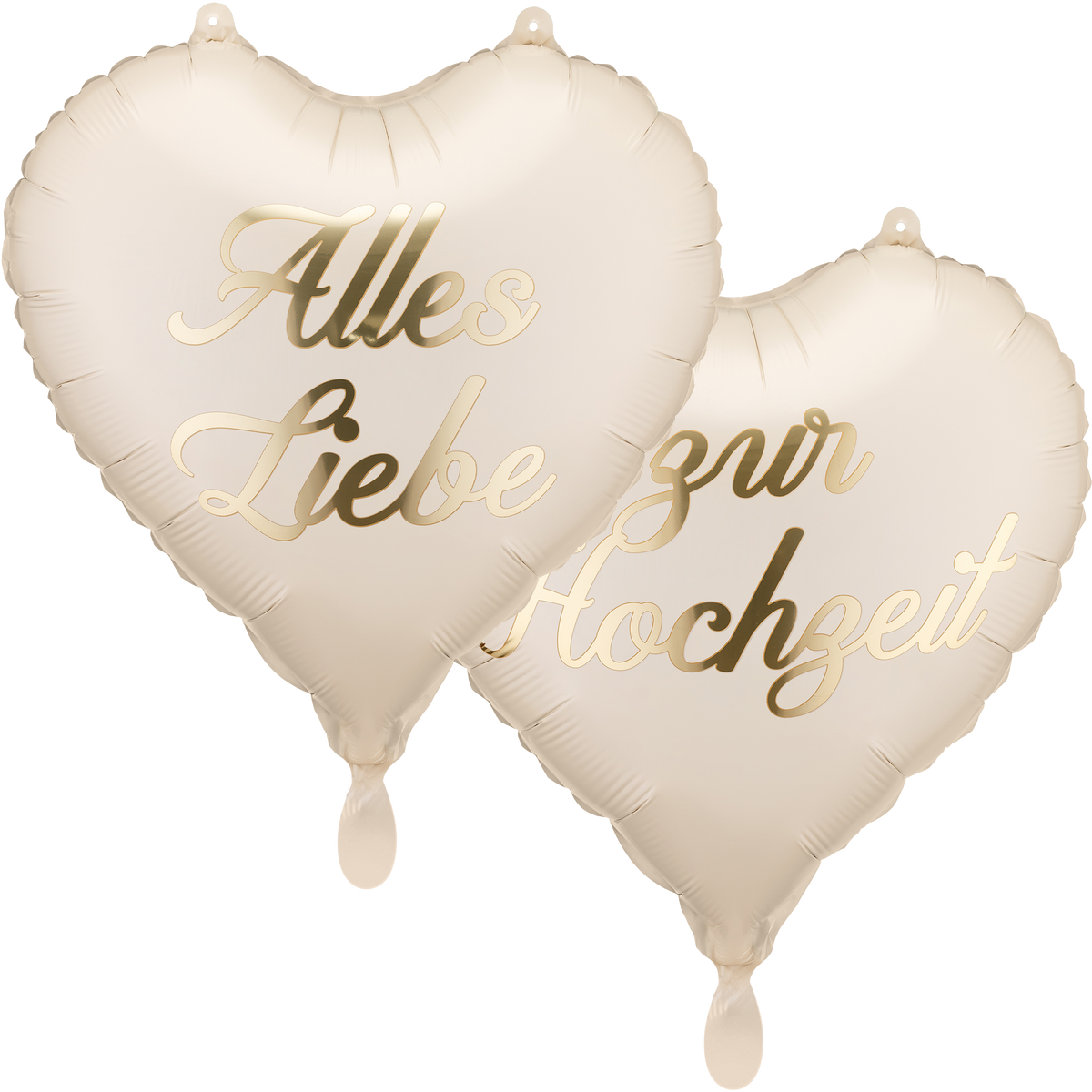 2 Ballons - Alles Liebe zur Hochzeit