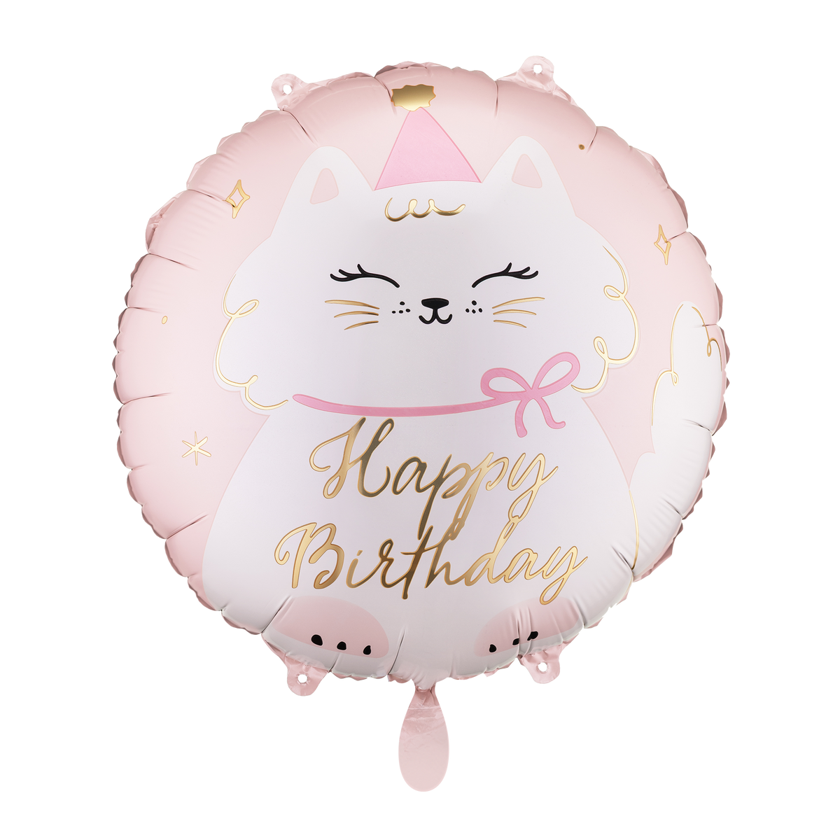 1 Ballon - Pink Kätzchen