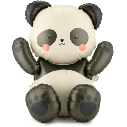 1 Stehender Ballon XXL - Panda