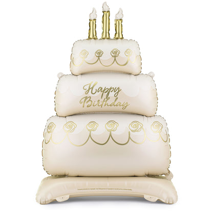 1 Stehender Ballon XXL - Torte