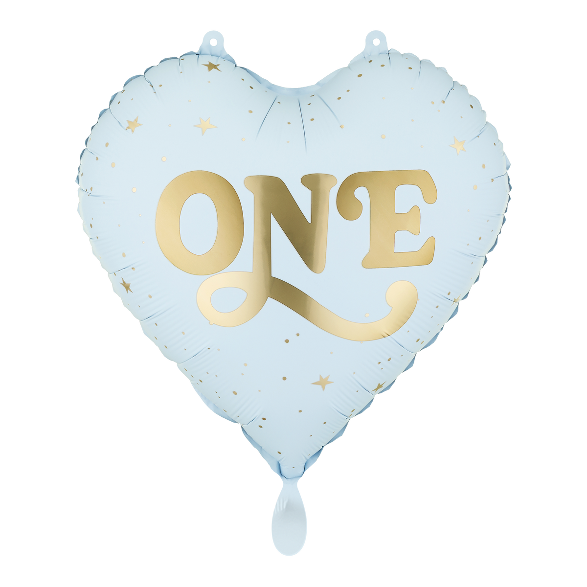 1 Ballon - ONE - Hellblau
