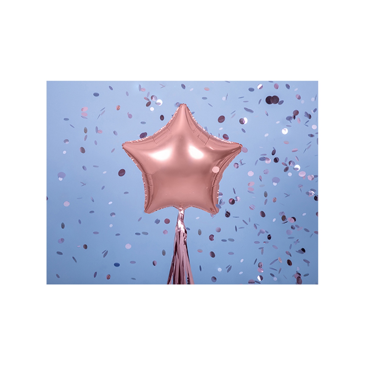 1 Ballon - Stern - RoseGold