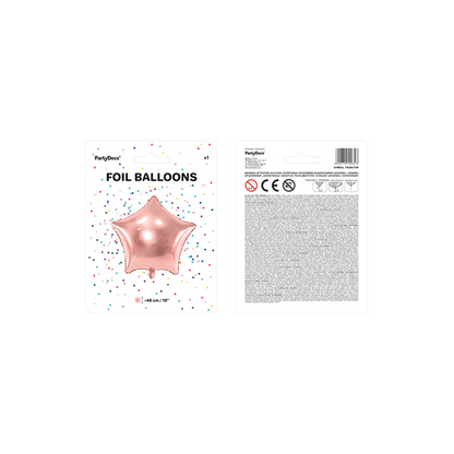 1 Ballon - Stern - RoseGold
