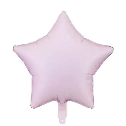 1 Ballon - Stern - Satin - Lila