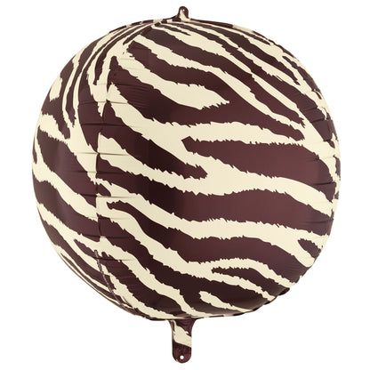 1 Ballon XXL - Zebrastreifen