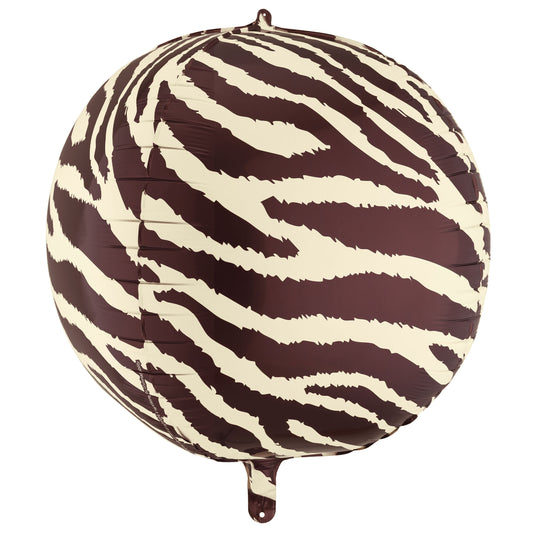 1 Ballon XXL - Zebrastreifen