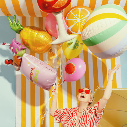 1 Ballon XXL - Streifen