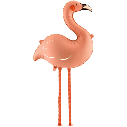 1 Stehender Ballon XXL - Flamingo