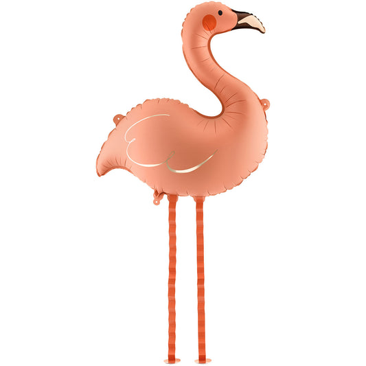 1 Stehender Ballon XXL - Flamingo