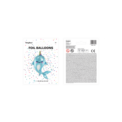 1 Ballon XXL - Narwhal