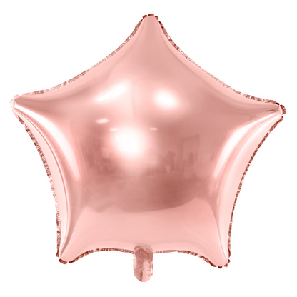 1 Ballon XXL - Stern - RoseGold