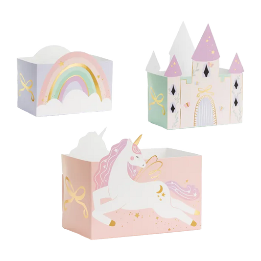 6 Snackboxen - Unicorn
