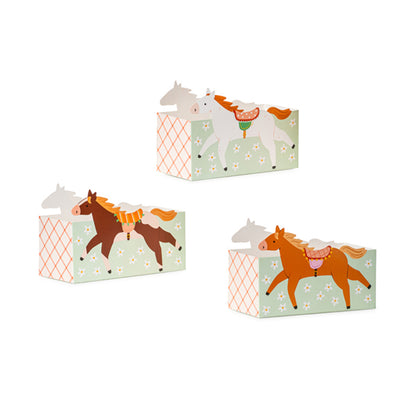 3 Snackboxen - Horses