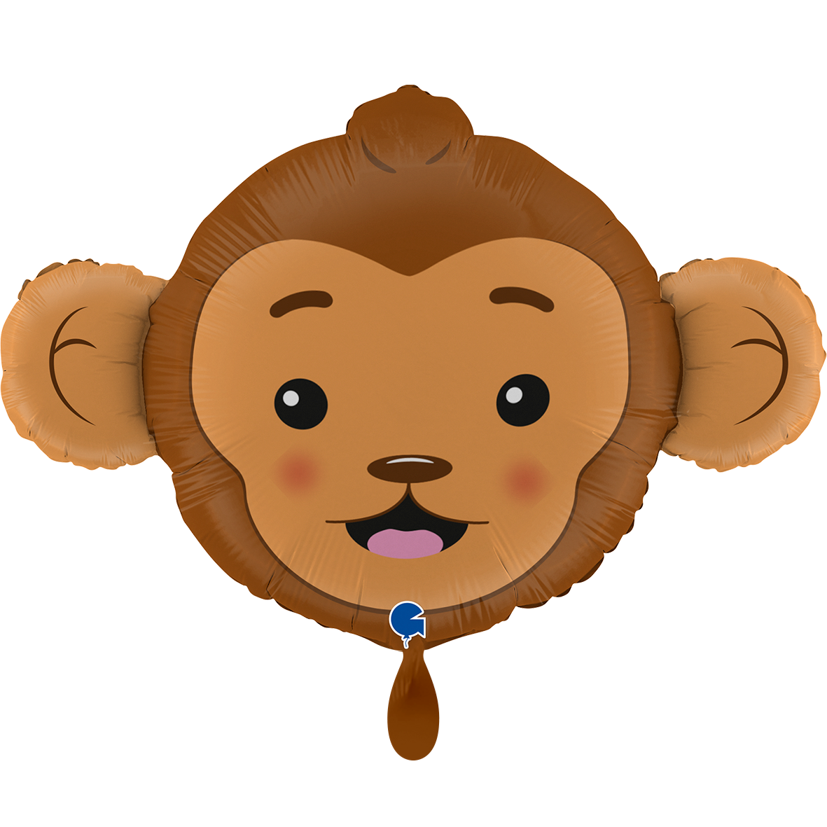 1 Balloon XXL - Monkey Head