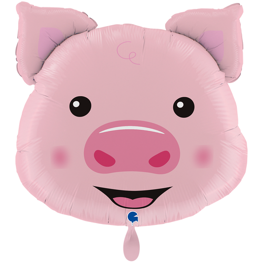 1 Balloon XXL - Pig Head
